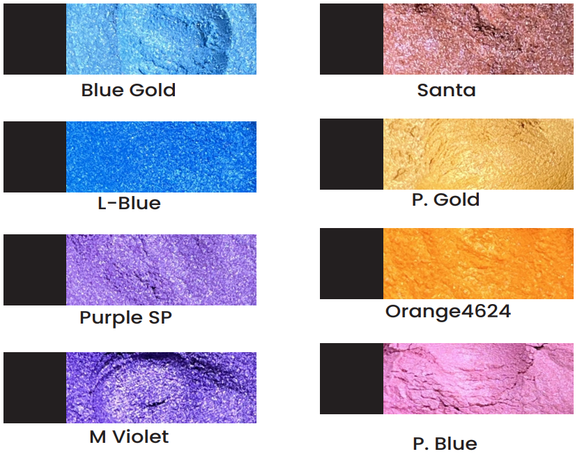 Pearlescent Pigment for Textile