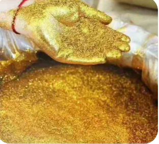 Gold & White Pearl Pigments