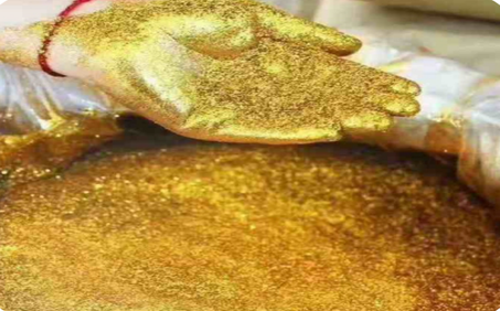 Gold & White Pearl Pigments