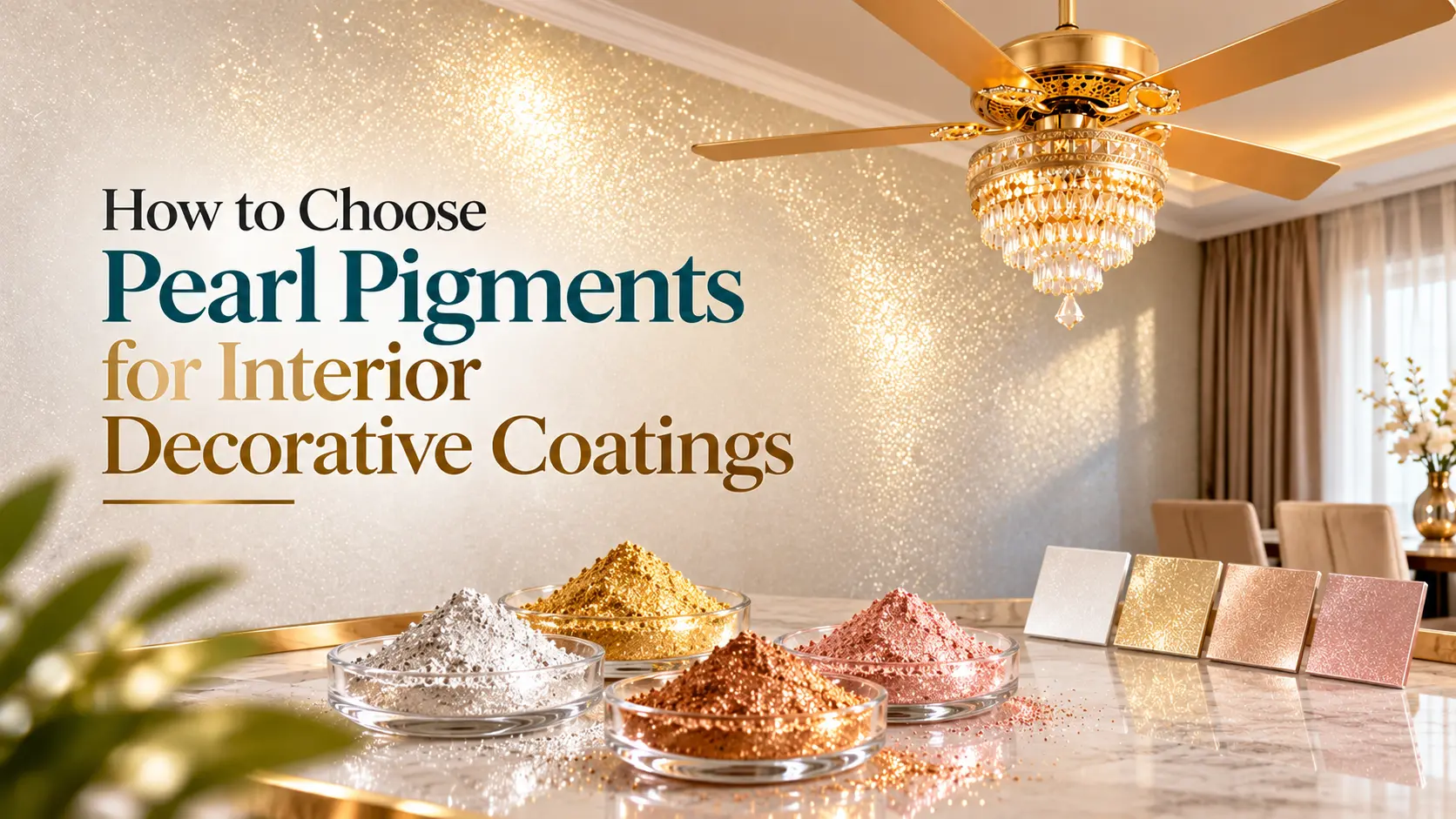 Pearl Pigments for Interior Decorative Coatings