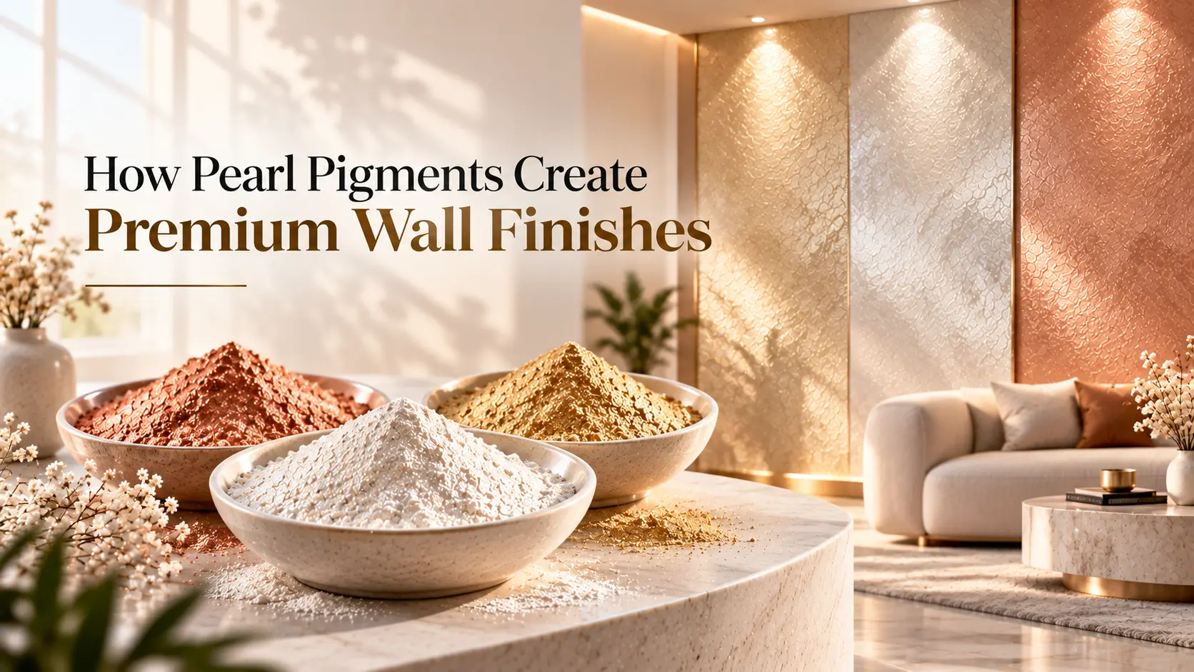 pearl pigment for wall paint